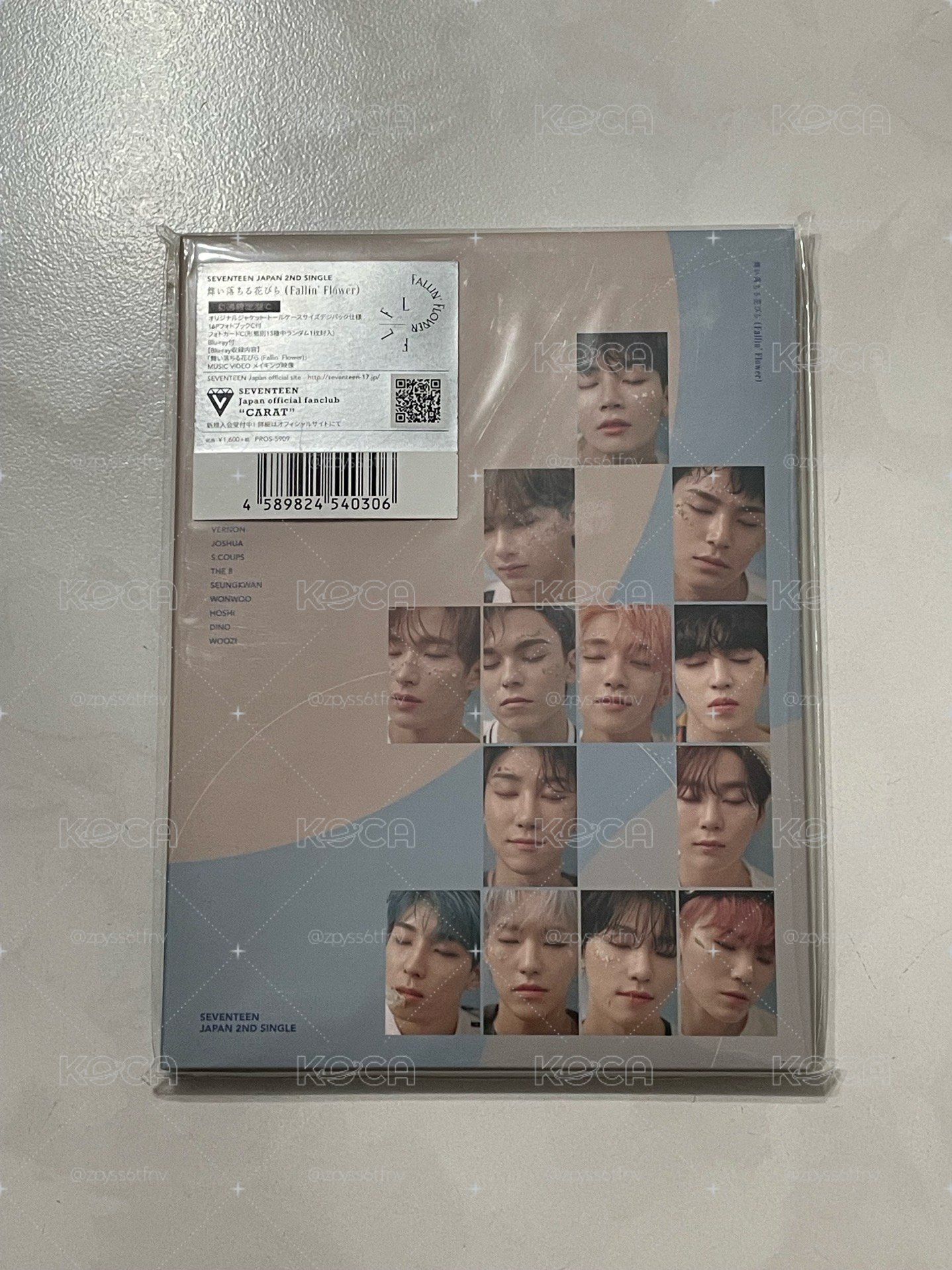 落花專輯 初回限定c盤 空專