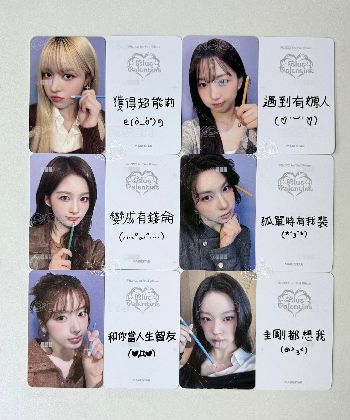HAEWONBlue Valentine小卡】NMIXX MS 台北簽售說出你的願望特典全員一