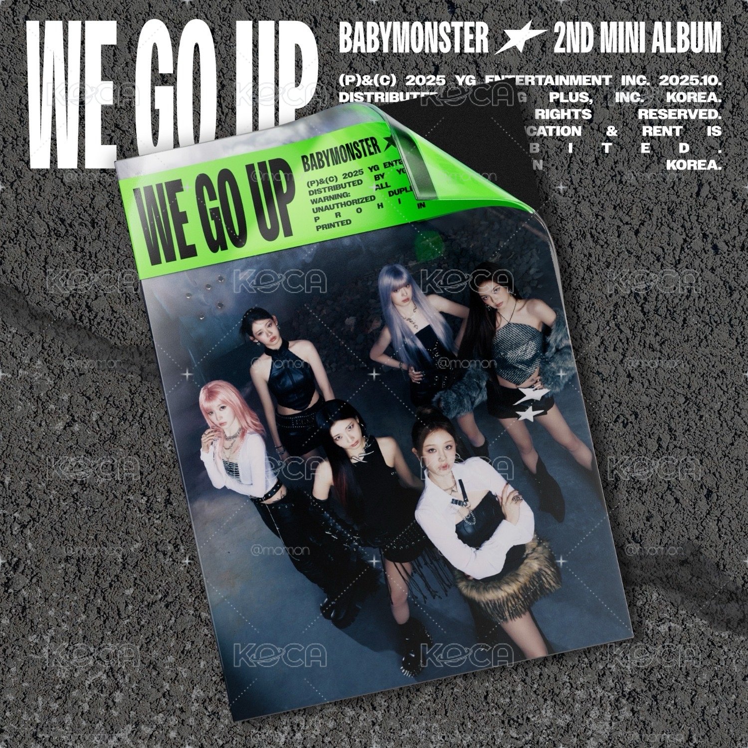 [WE GO UP] 全新未拆專輯 團專、單封