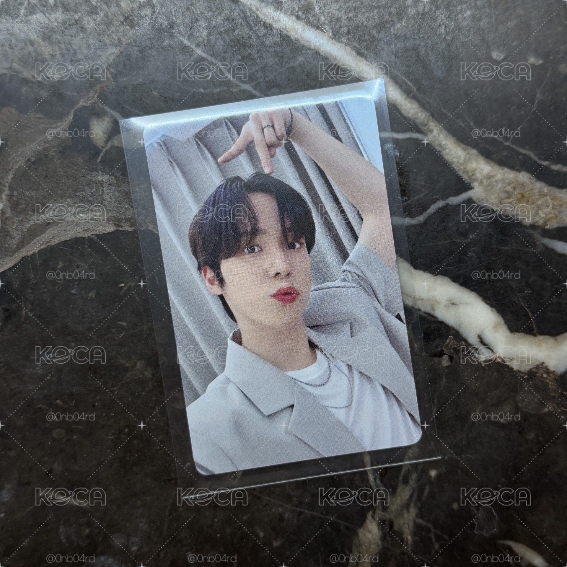 ATEEZ 丁潤浩 YUNHO Outlaw 新加坡 簽售卡 