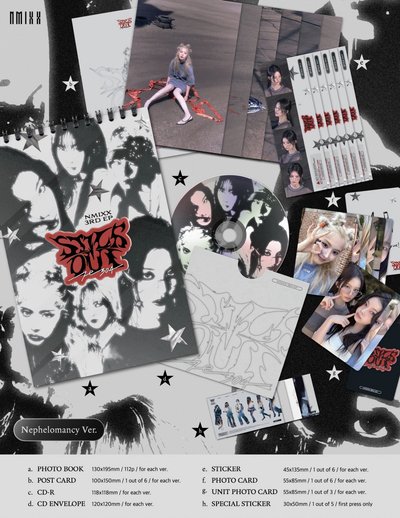 NMIXX 第三張EP Fe3O4: STICK OUT 未拆專