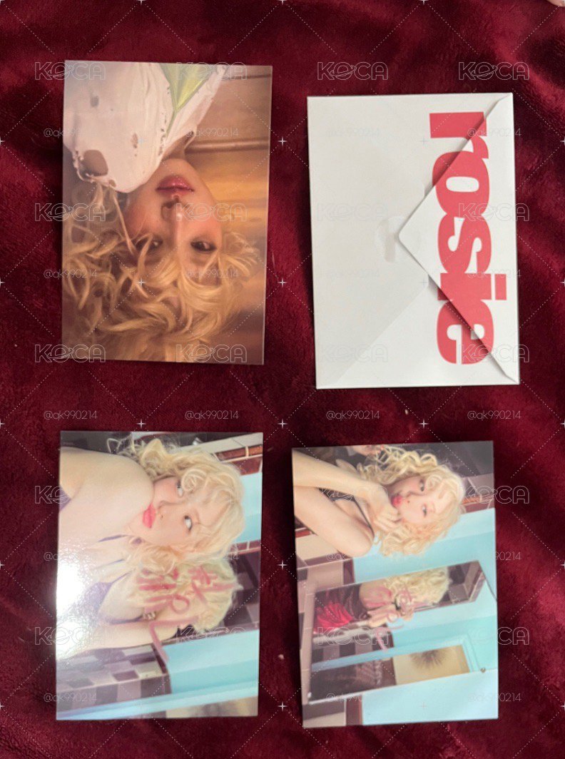 高雄 Rosé 快閃 照片明信片組