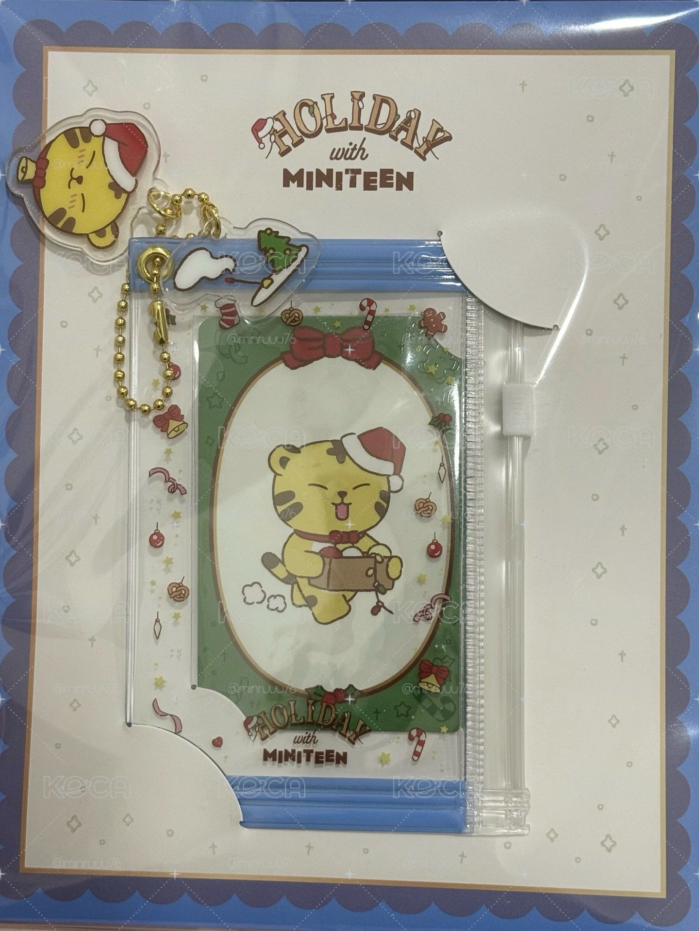 [聖誕MINITEEN] 榮🐯PVC卡套 全新