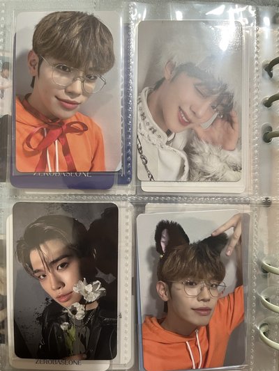 ZB1迷一迷二專卡+特典卡+幸運卡