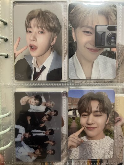 ZB1迷一迷二專卡+特典卡+幸運卡