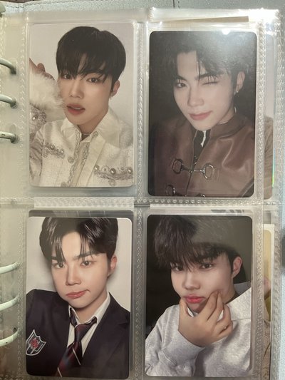 ZB1迷一迷二專卡+特典卡+幸運卡