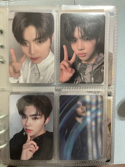 ZB1迷一迷二專卡+特典卡+幸運卡