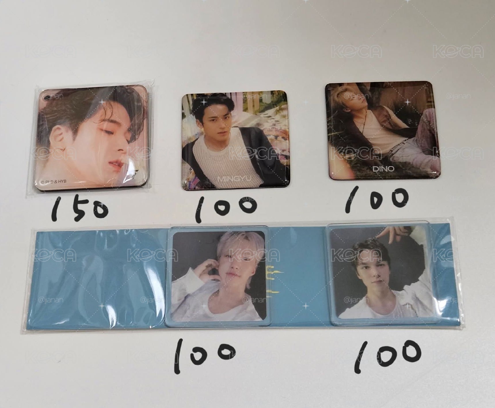 一些特典＆Mingyu innisfree