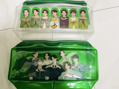 LOTTE XYLITOLX BTS防彈少年團 收納包