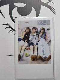 採櫻採 三人拍立得卡