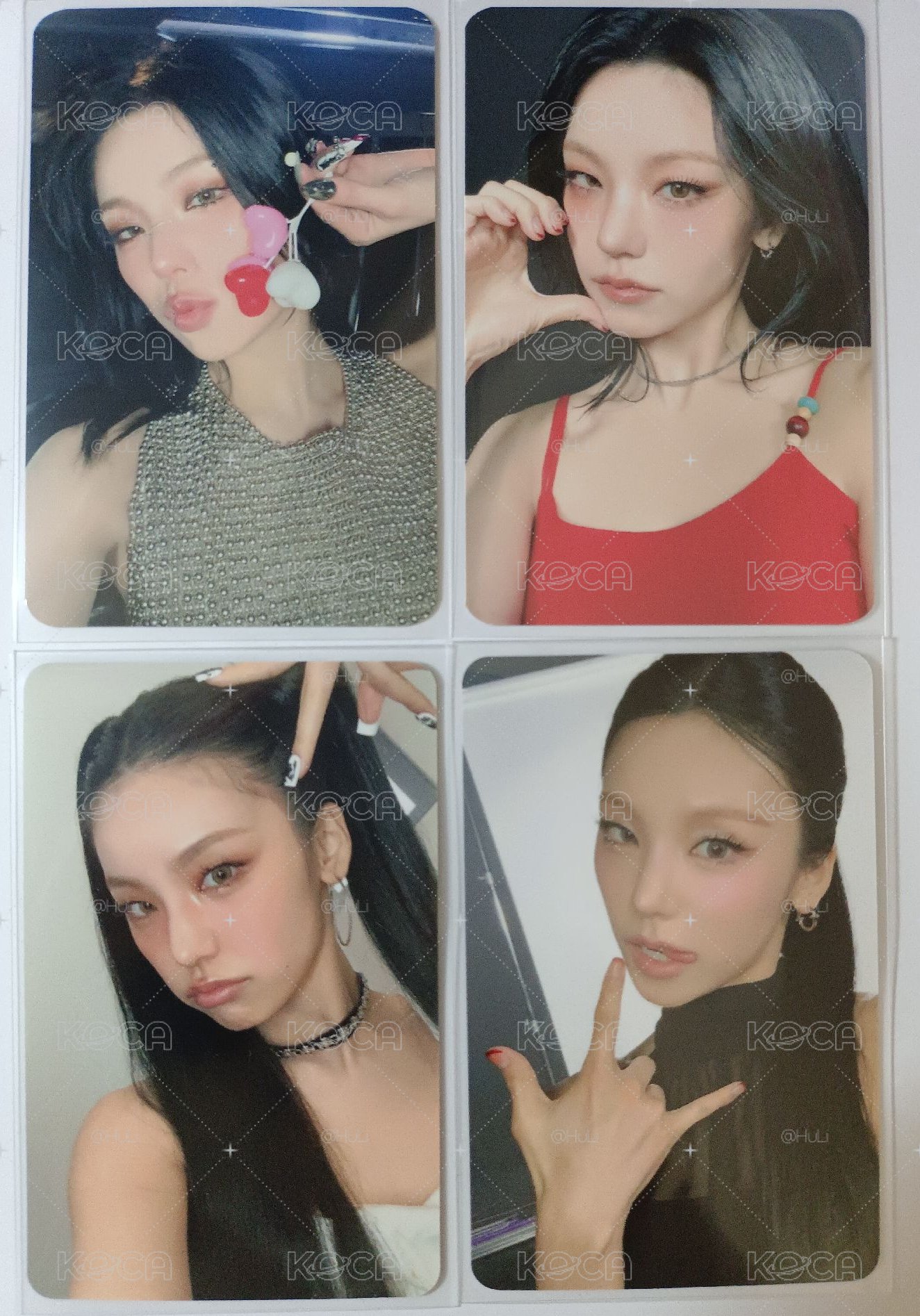itzy禮志solo 數星星 sr特典 中文卡背