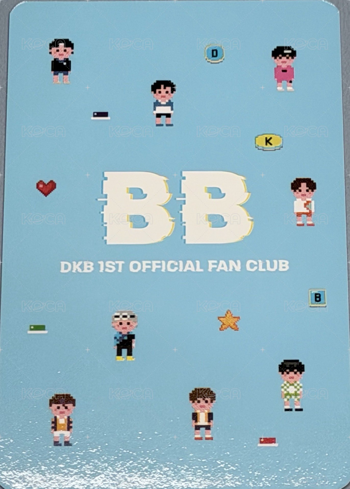 第一期會員禮 會員禮卡  背面