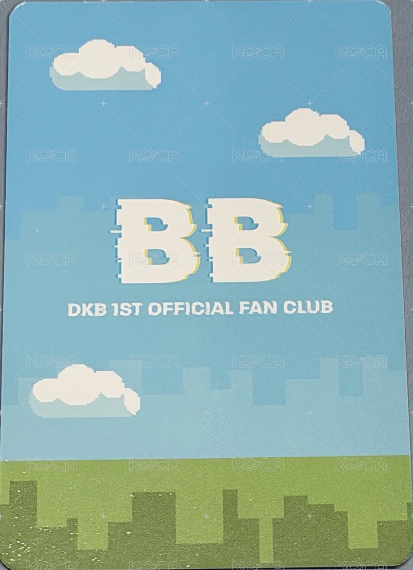 第一期會員禮 會員禮卡  背面