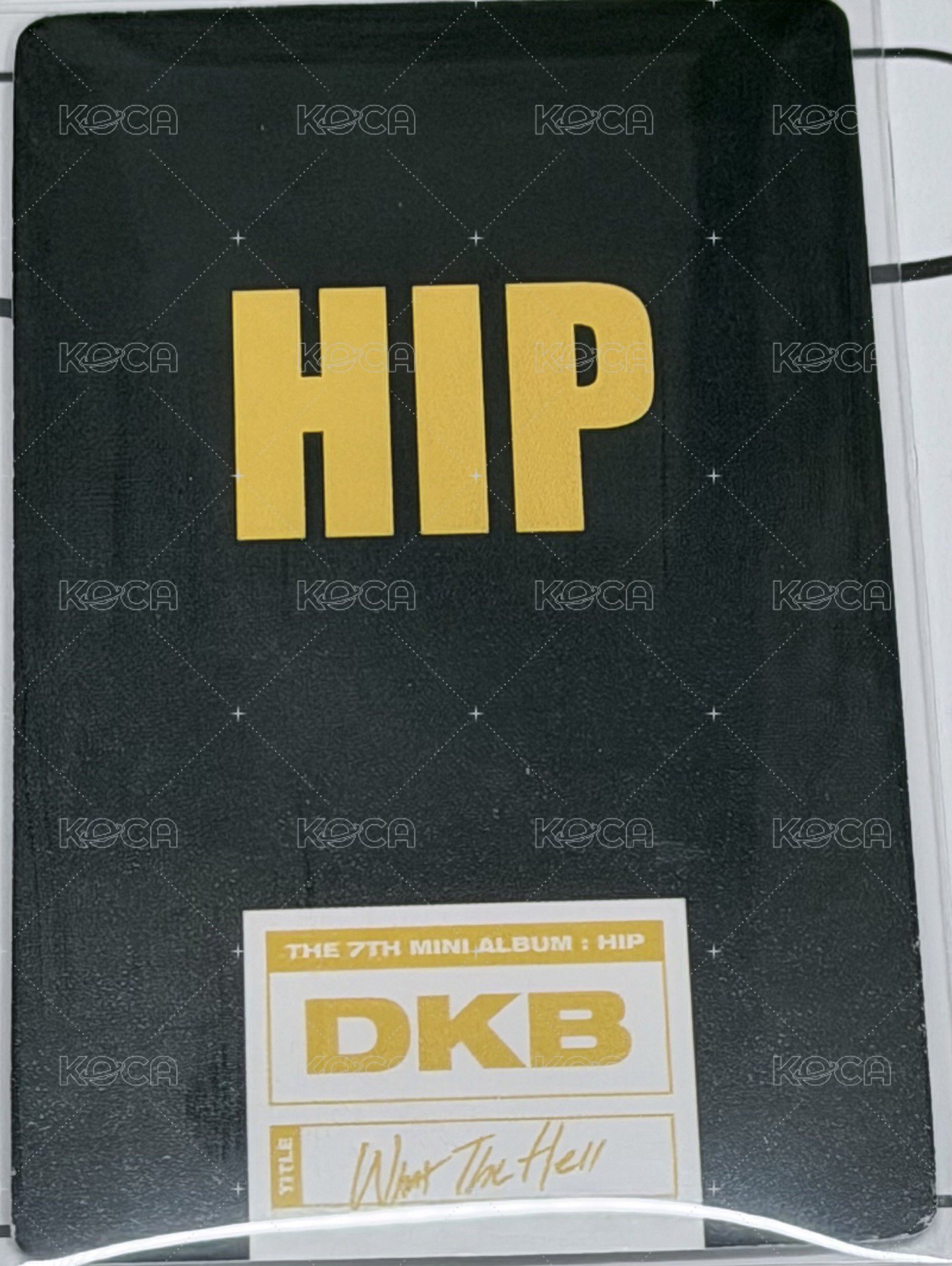 迷你七 jm 簽售卡  背面