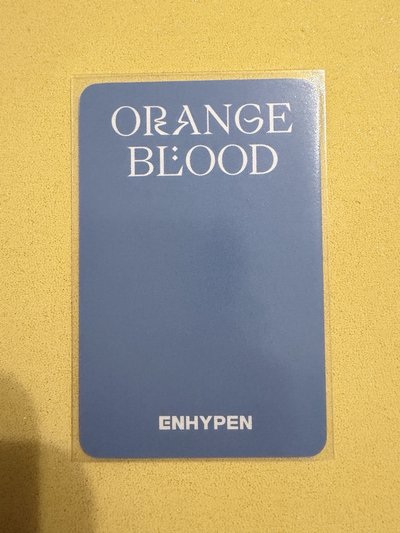 Jay mp 特典 小卡 橘血 迷五