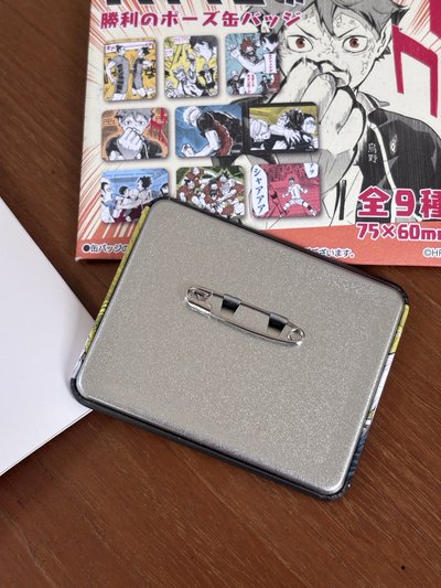 ［排球少年］烏野學長組！方型徽章