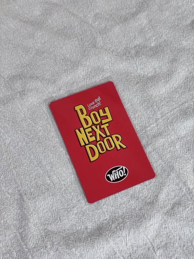 [BOYNEXTDOOR] TAESAN WHO! 專輯卡 Crunch ver.