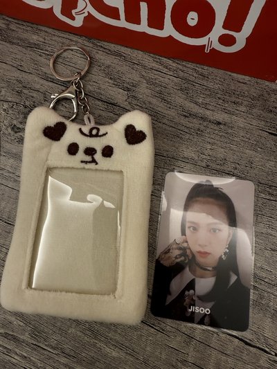 小熊卡套 jisoo小卡（全新）