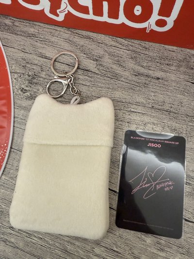 小熊卡套 jisoo小卡（全新）