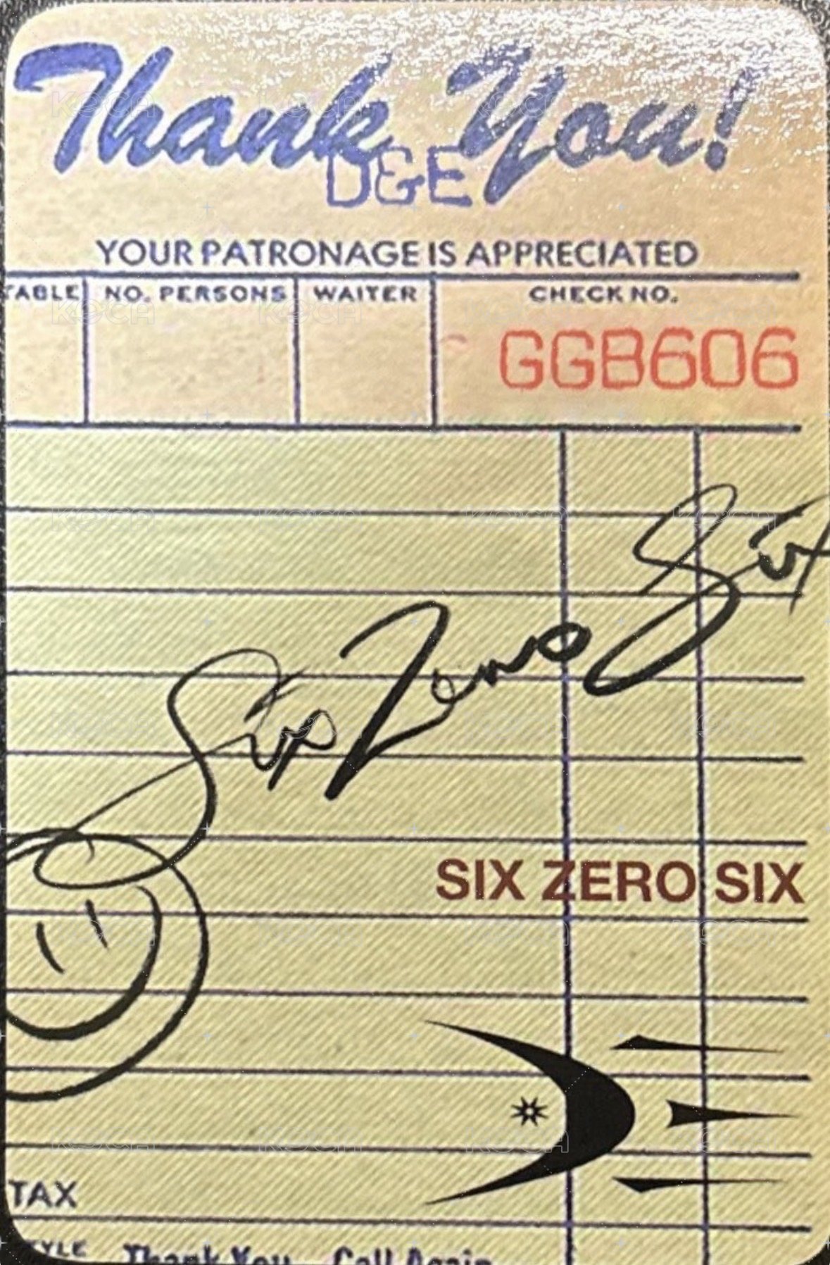 迷你五輯 專輯卡  背面