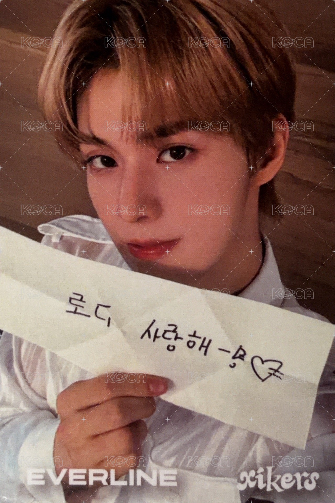 迷四 el 簽售卡  背面