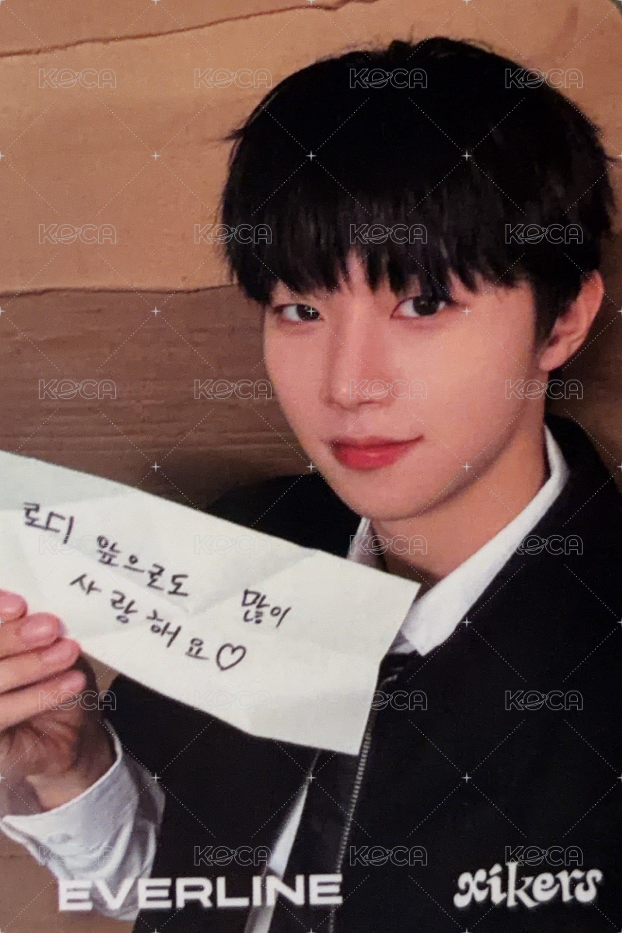 迷四 el 簽售卡  背面