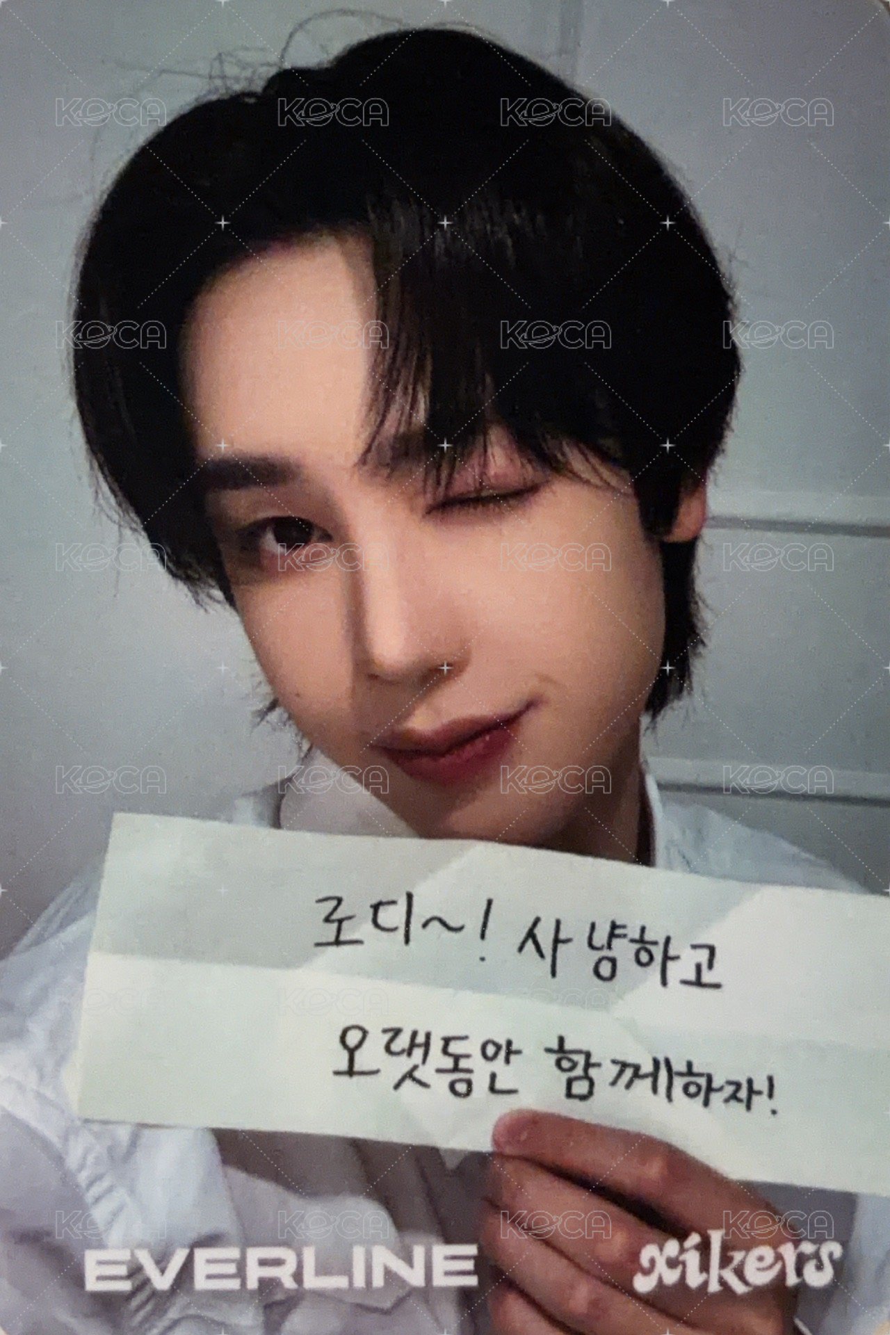 迷四 el 簽售卡  背面