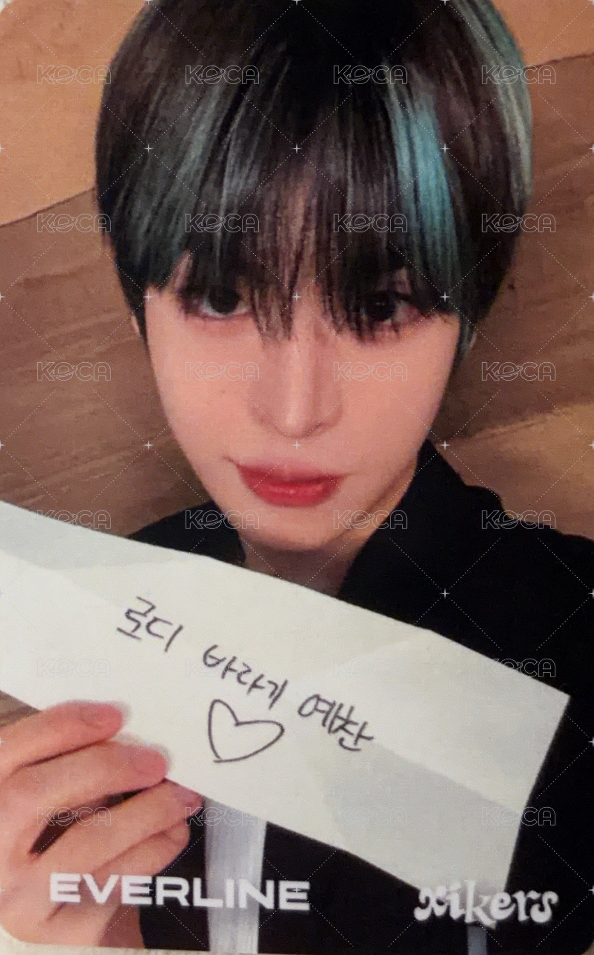 迷四 el 簽售卡  背面