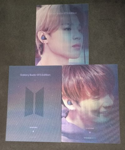 三星代言卡 WVS特典 3D卡