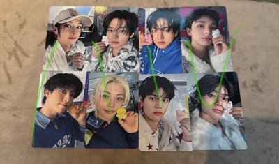 Stray Kids 2026韓國年曆 固卡 八張