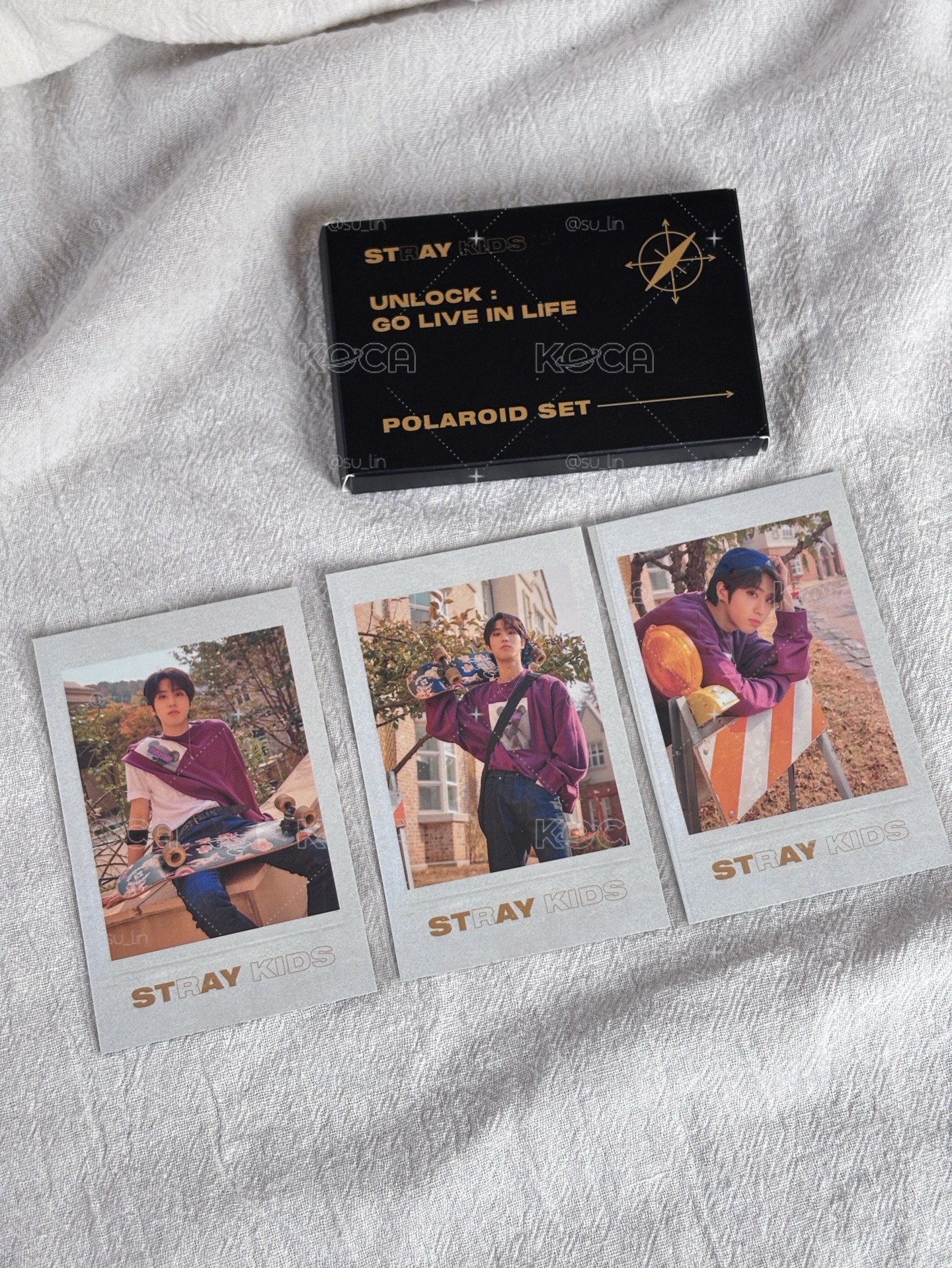 [Stray Kids] 🩷城 Unlock 拍立得set