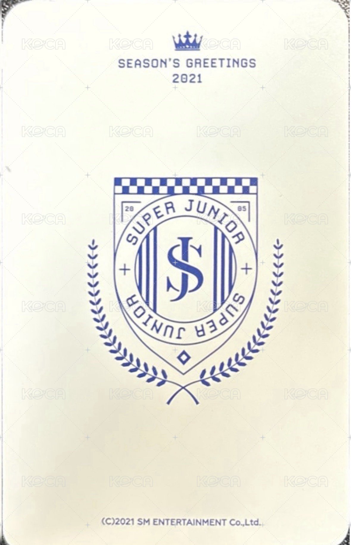 2021年曆 周邊卡 後續卡 背面