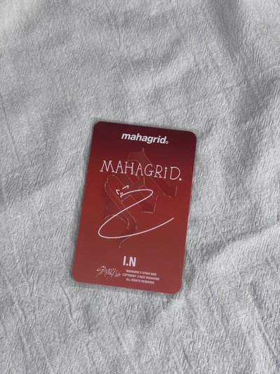 ［Stray Kids]🩵寅 MAHAGRID 3.0 代言卡 