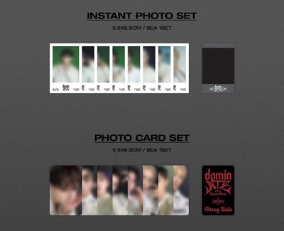 dominATE DVD、Blue Ray小卡+特典+明信片