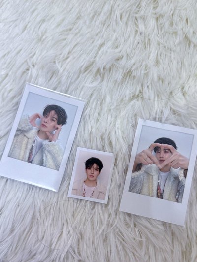 飯咪鐵盒拍立得+證件照 #燦🐺 #玟🐶