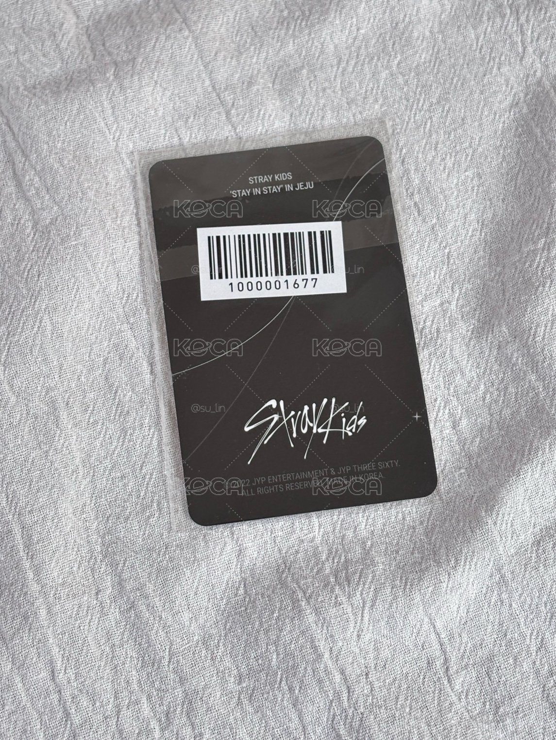 ［Stray Kids] 辰 Stay in STAY jyp 特典卡 預售禮