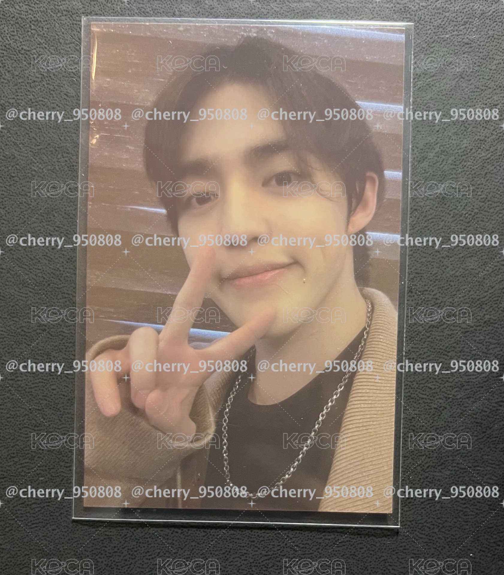 SEVENTEEN 崔勝哲 S.COUPS 九週年項鍊卡