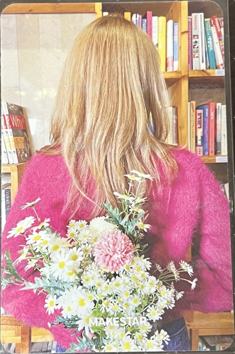 I LOVE ms 3.0 簽售卡 捧花妮 背面