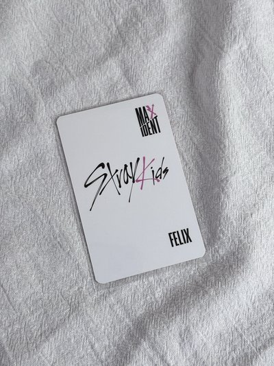 ［Stray Kids] 🩵菲 MAXIDENT Lotte Duty Free 樂天 特典卡 
