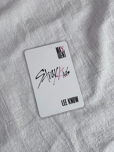 ［Stray Kids]🩵旻 MAXIDENT Lotte Duty Free 樂天 特典卡 