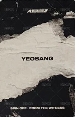 From the Witness hello82 Copenhagen 簽售卡  背面