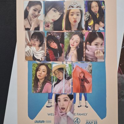 Red Velvet 歷代專卡聖誕卡特典