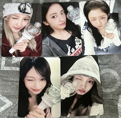 IVE 二代手燈卡 秋1安1怜1栗1瑞1