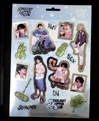 Starlight Super Club 韓版年曆內容小物