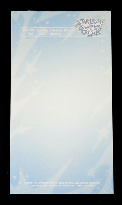 Starlight Super Club 韓版年曆內容小物