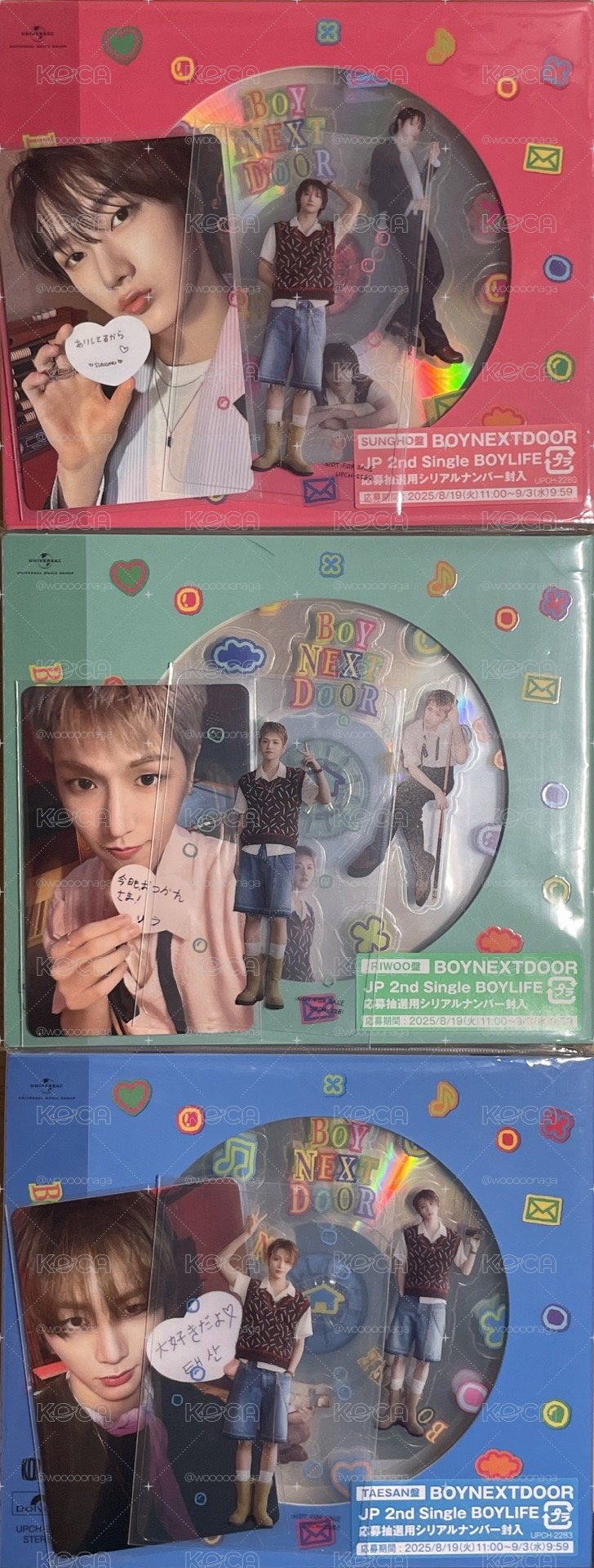 BOYLIFE 專輯 單封版