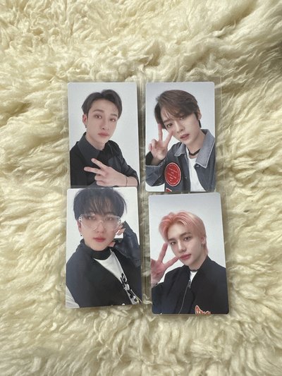 Stray Kids THE SOUND 2/25大阪場演唱會 特典卡 方燦 旻浩 彰彬 鉉辰 