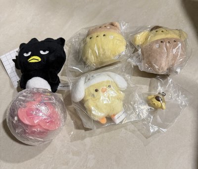 三麗鷗 扭蛋/西村裕二聯名吊飾娃娃