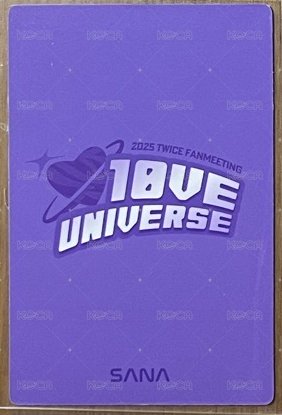 十週年FM   入場卡 / 場限卡  背面