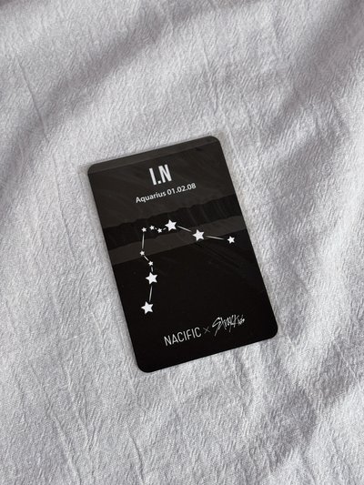 ［Stray Kids] 🩵寅 NACIFIC 代言卡 12.0